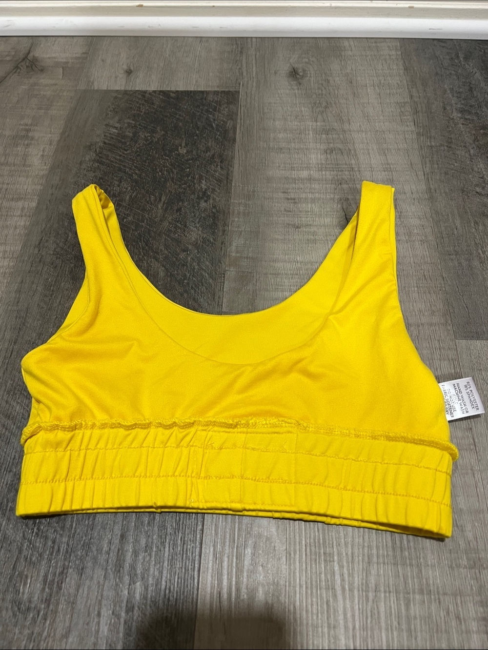 Five the label dancewear yellow bra size women’s XS - Picture 3 of 5